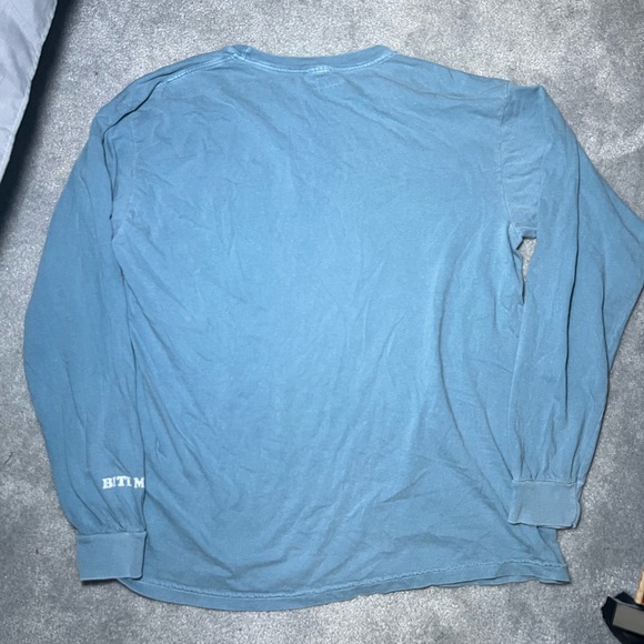 Miami Hooligans Blue Bite Me Long Sleeve Size Large - Picture 2 of 5
